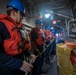 USS McCampbell conducts replenishment-at-sea