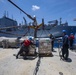 USS McCampbell conducts replenishment-at-sea