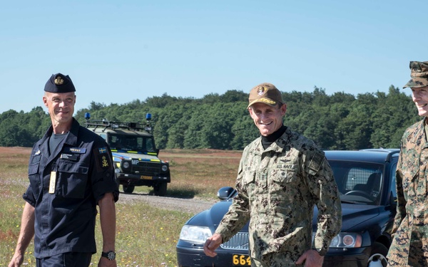 BALTOPS 2019 Joint Press Conference in Ravlunda, Sweden