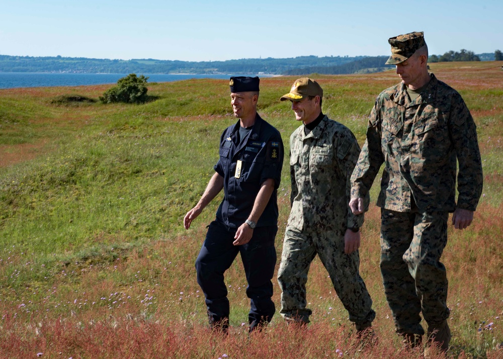 BALTOPS 2019 Joint Press Conference in Ravlunda, Sweden