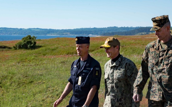 BALTOPS 2019 Joint Press Conference in Ravlunda, Sweden