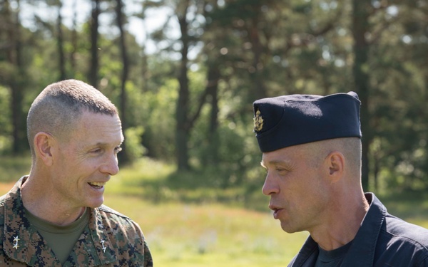 BALTOPS 2019 Joint Press Conference in Ravlunda, Sweden