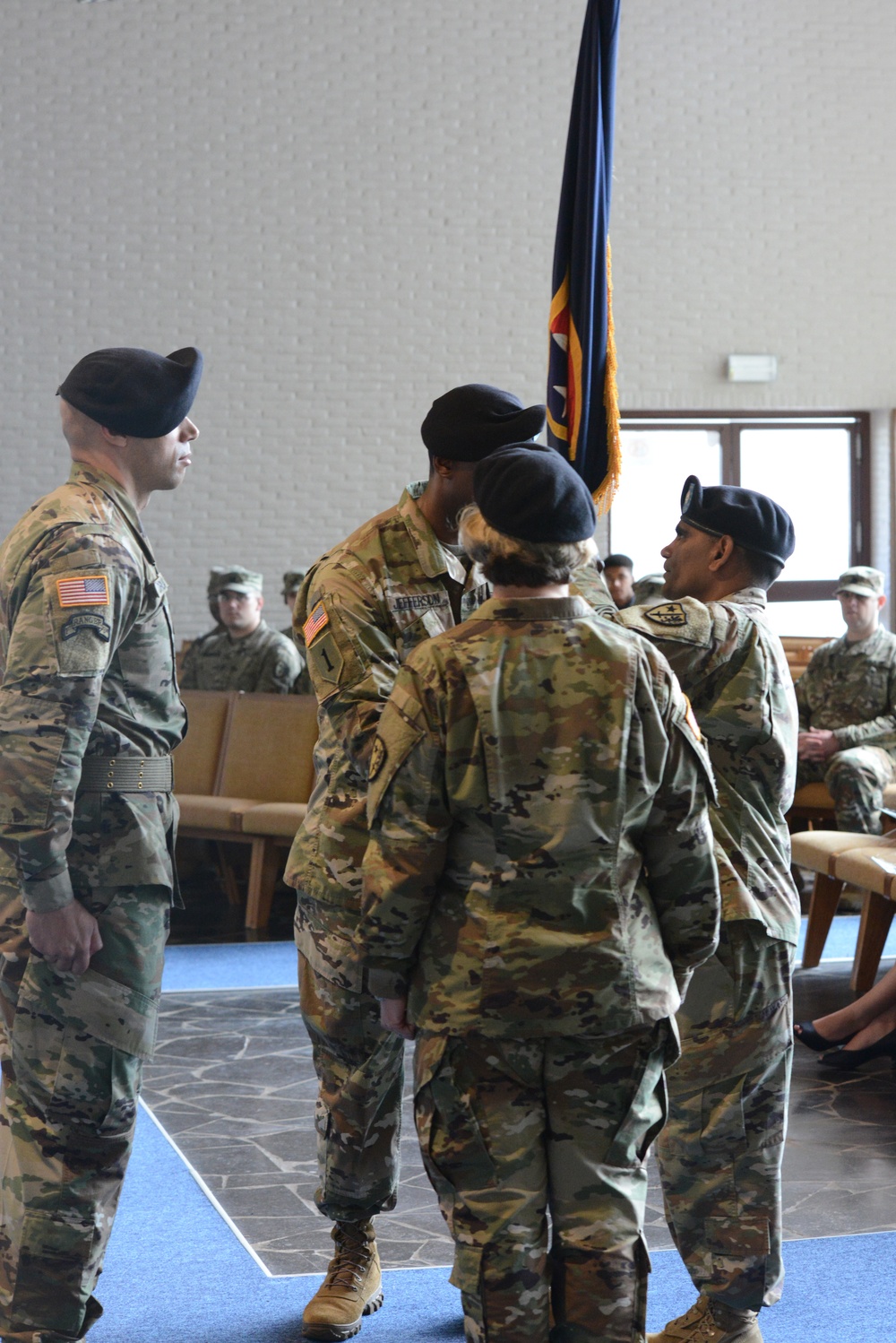 Allied Forces North Battalion's Change of Command ceremony