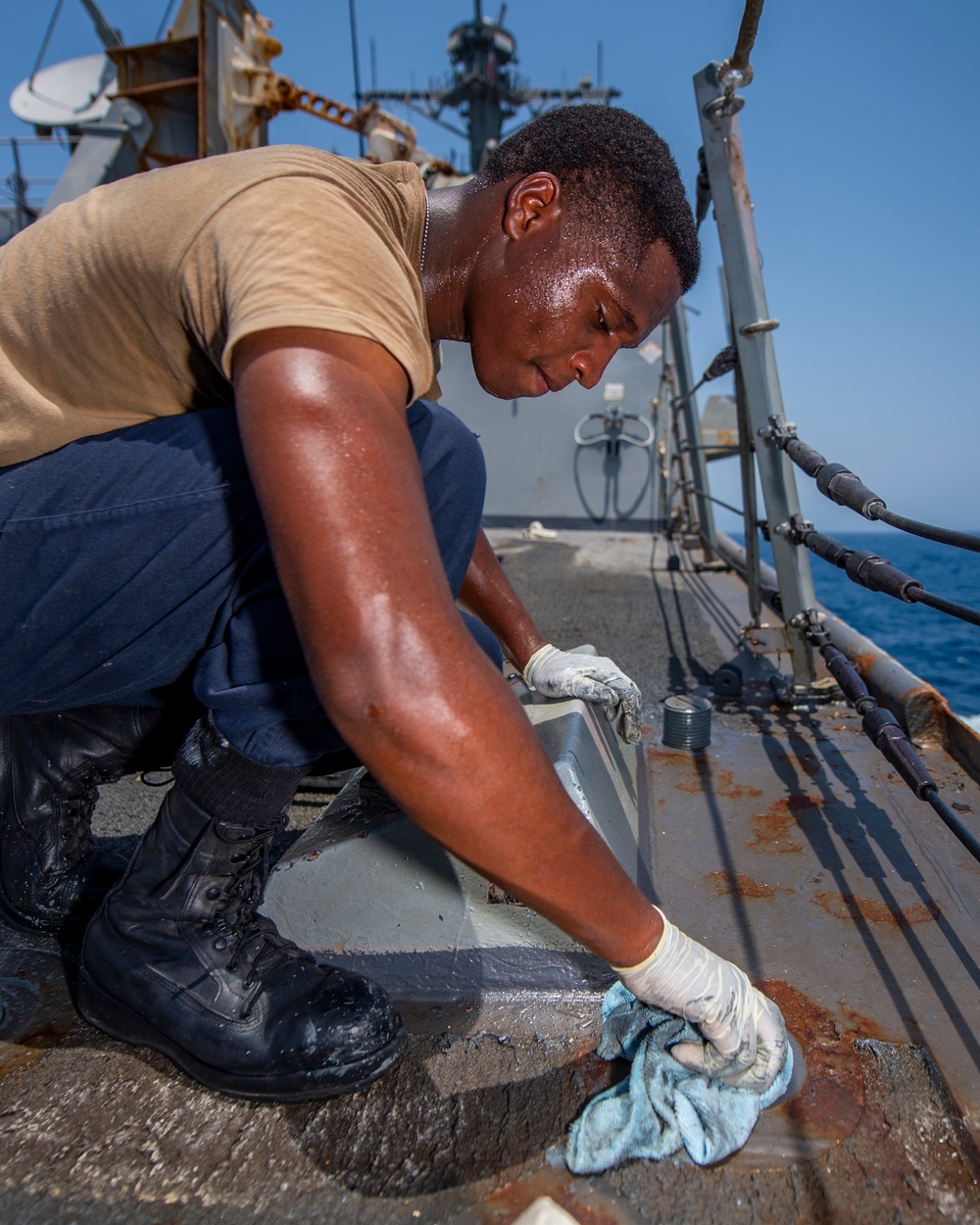 USS Bainbridge Deployment