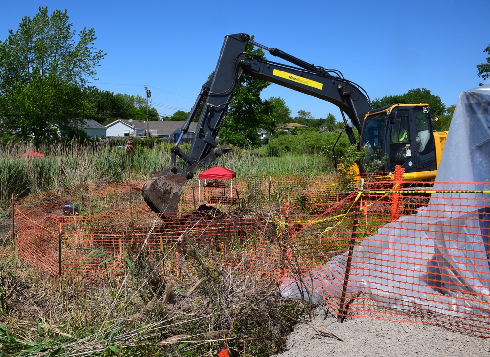 Buffalo District begins remediation of the Tonawanda Landfill Vicinity Property FUSRAP Site