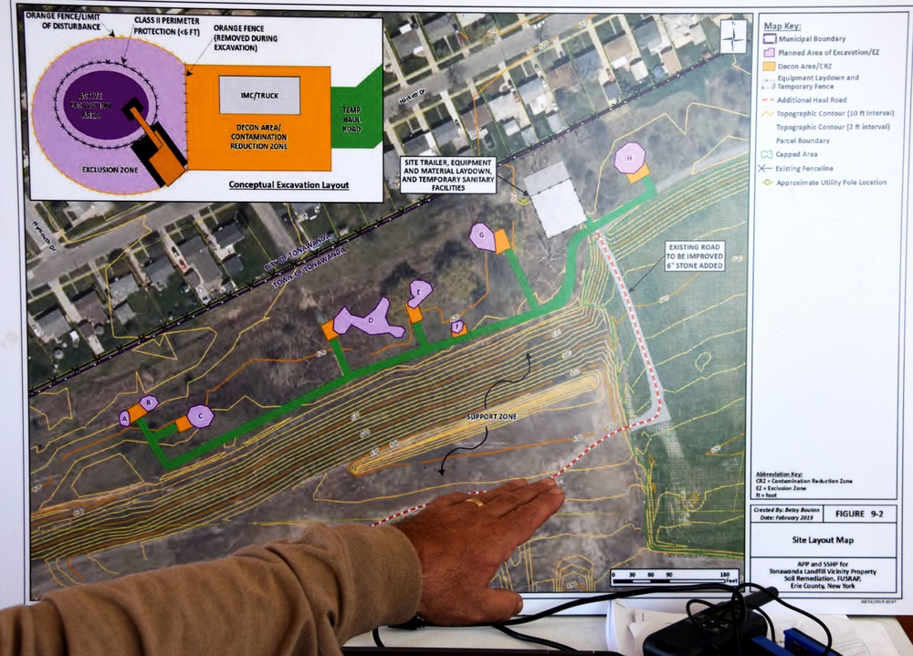 Buffalo District begins remediation of the Tonawanda Landfill Vicinity Property FUSRAP Site