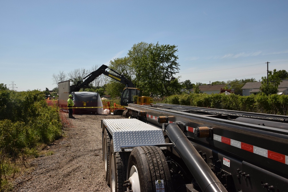 Buffalo District begins remediation of the Tonawanda Landfill Vicinity Property FUSRAP Site