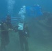 NMCB-133 Sailors Reenlist Underwater