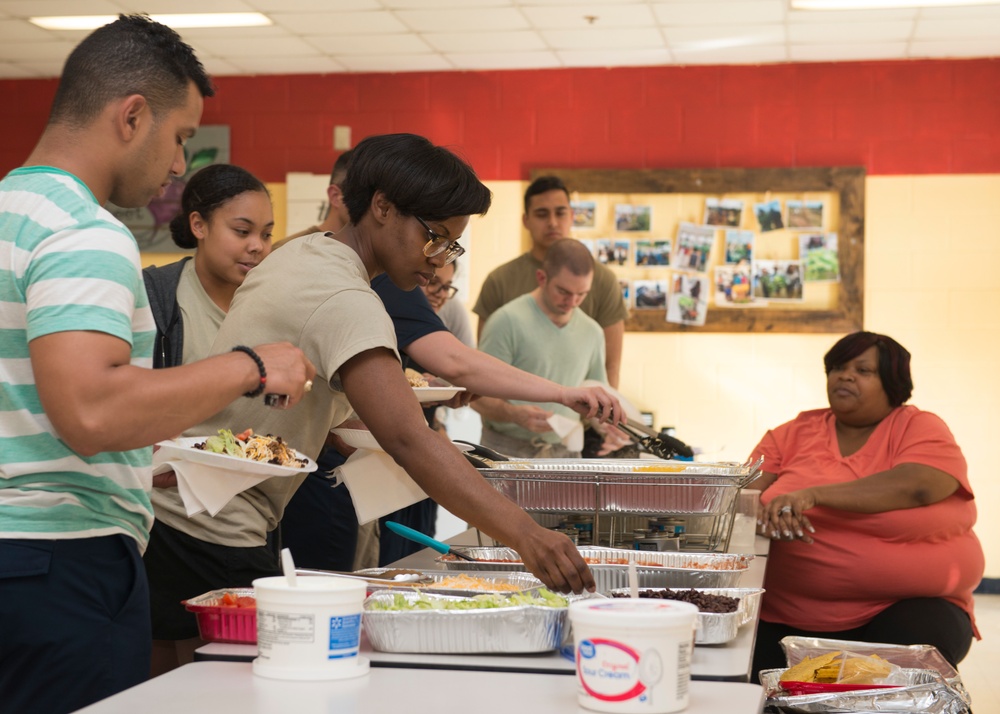 East Central Georgia IRT participants enjoy home-cooked meal