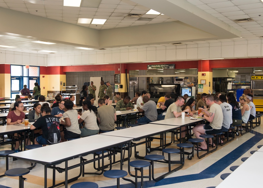 East Central Georgia IRT participants enjoy home-cooked meal