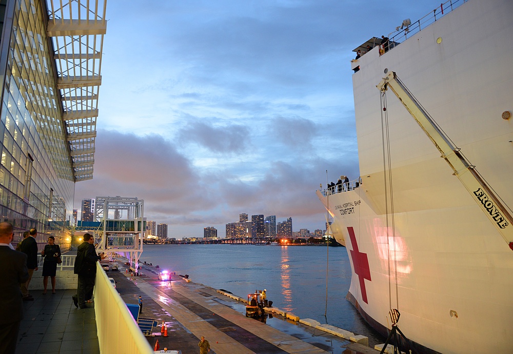 USNS Comfort at PortMiami