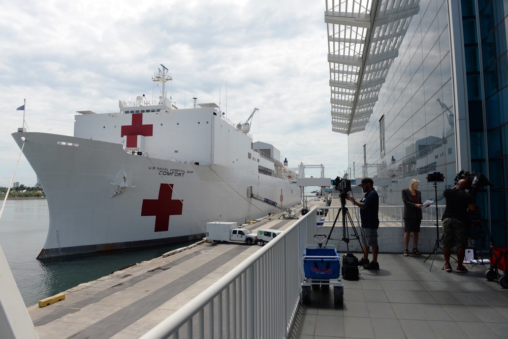 USNS Comfort at PortMiami