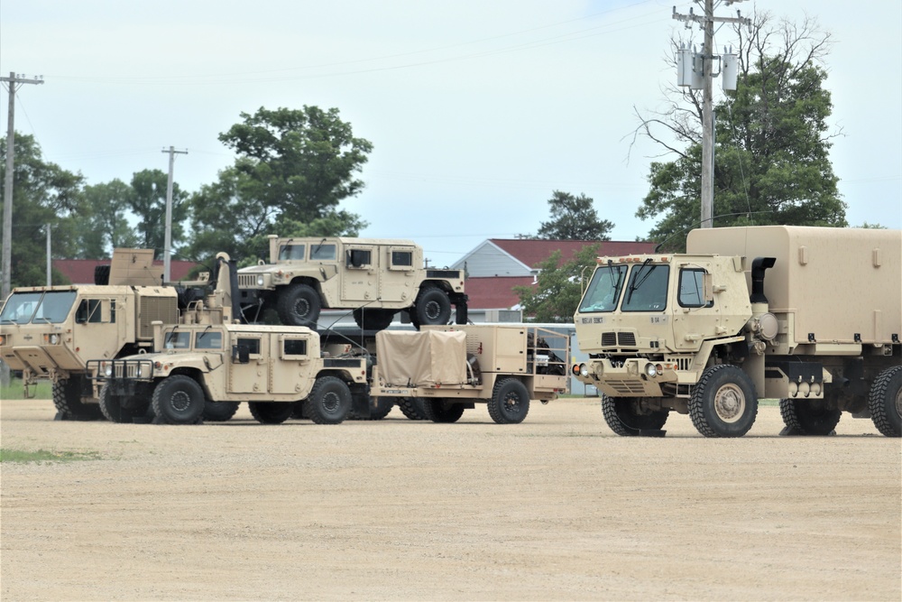 Training Operations at Fort McCoy -- June 2019