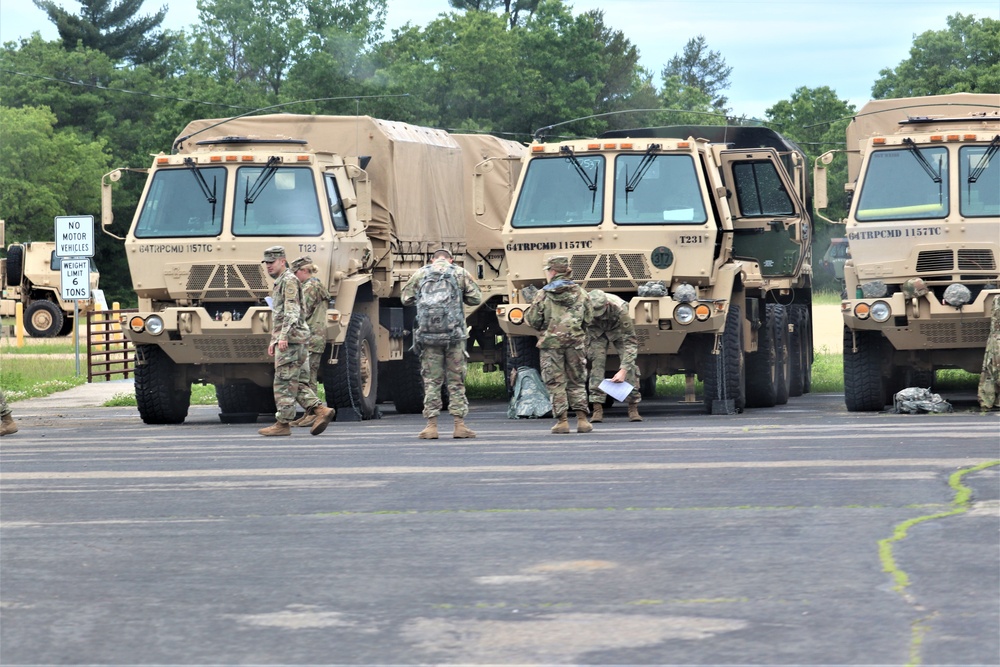 Training Operations at Fort McCoy -- June 2019