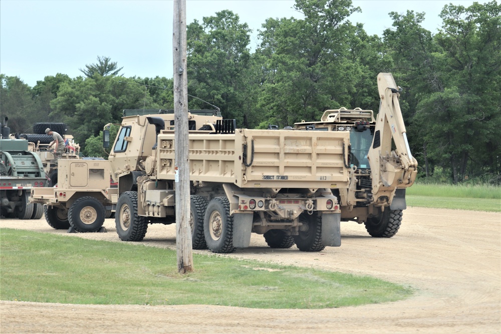 Training Operations at Fort McCoy -- June 2019