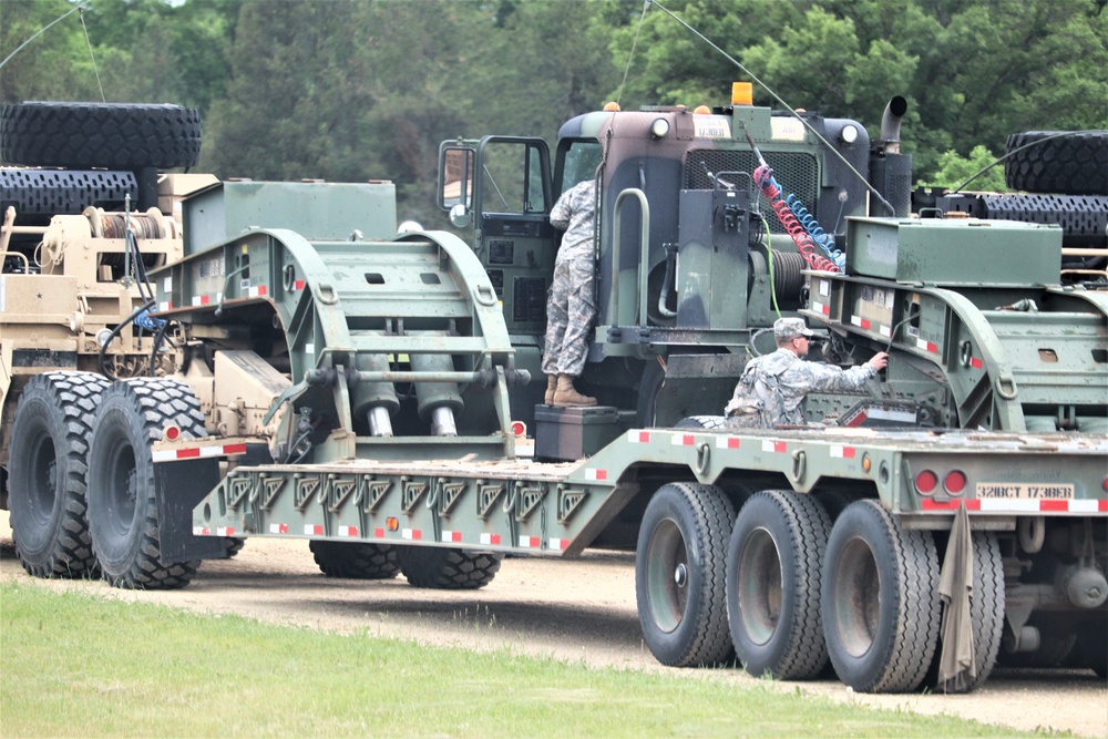 Training Operations at Fort McCoy -- June 2019