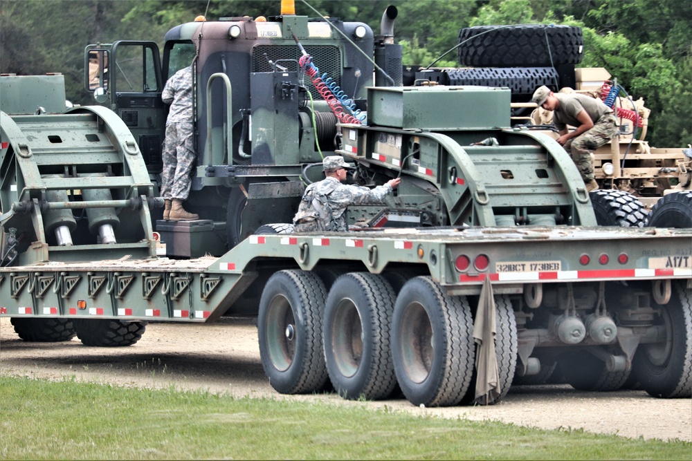 Training Operations at Fort McCoy -- June 2019