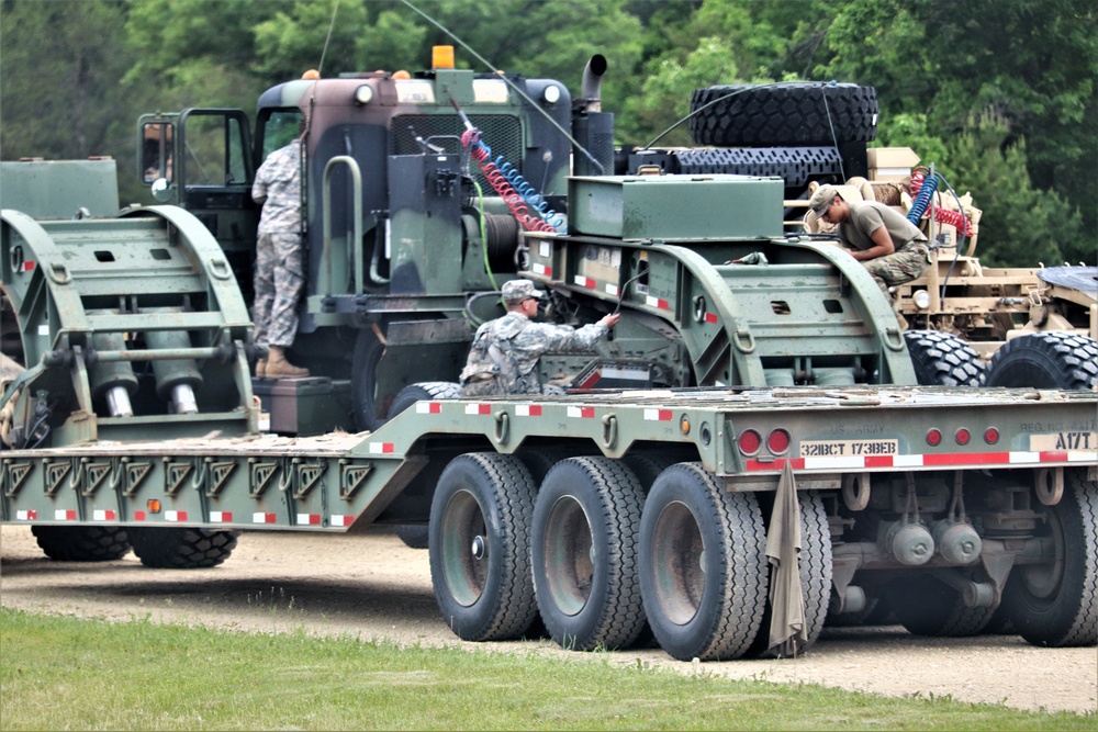 Training Operations at Fort McCoy -- June 2019