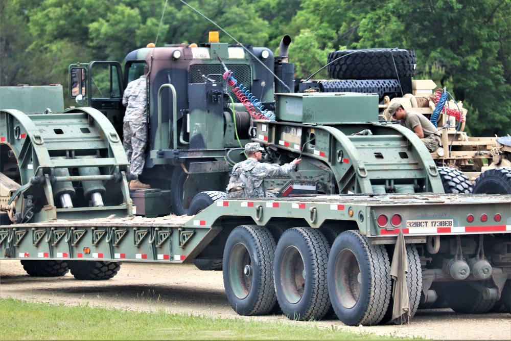 Training Operations at Fort McCoy -- June 2019