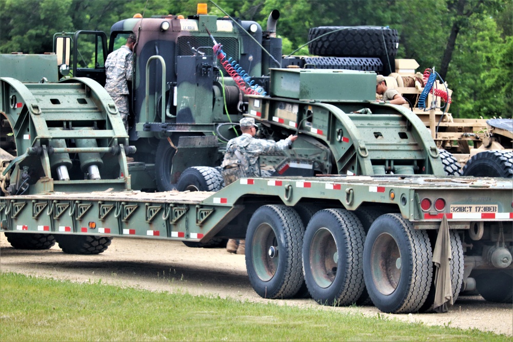 Training Operations at Fort McCoy -- June 2019