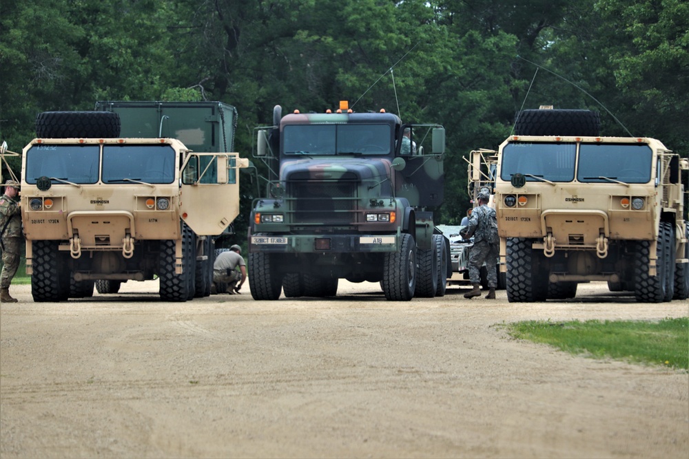 Training Operations at Fort McCoy -- June 2019