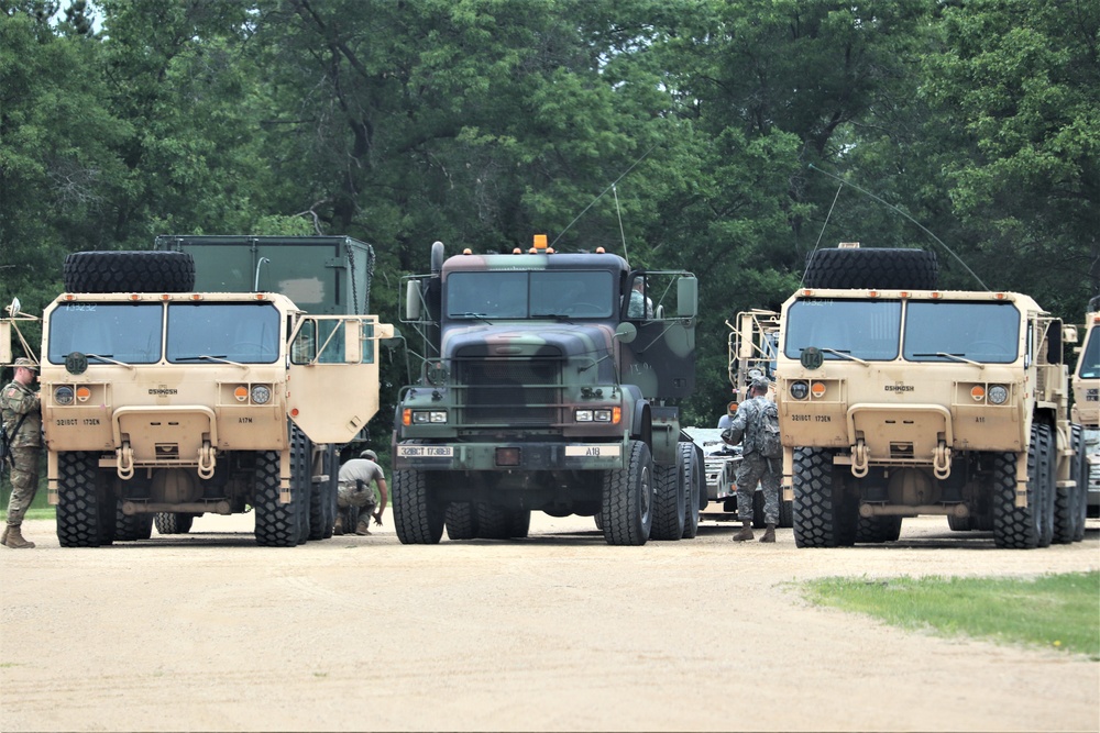 Training Operations at Fort McCoy -- June 2019