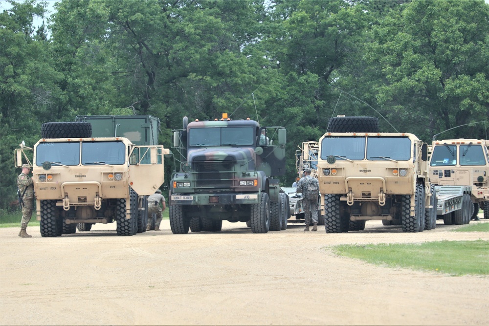 Training Operations at Fort McCoy -- June 2019