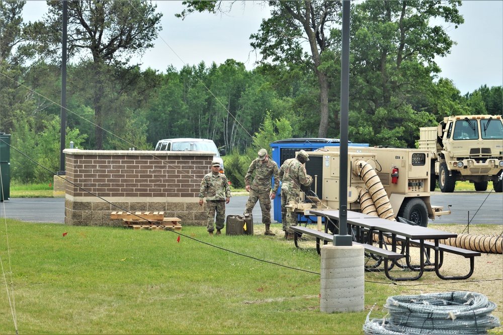 Training Operations at Fort McCoy -- June 2019