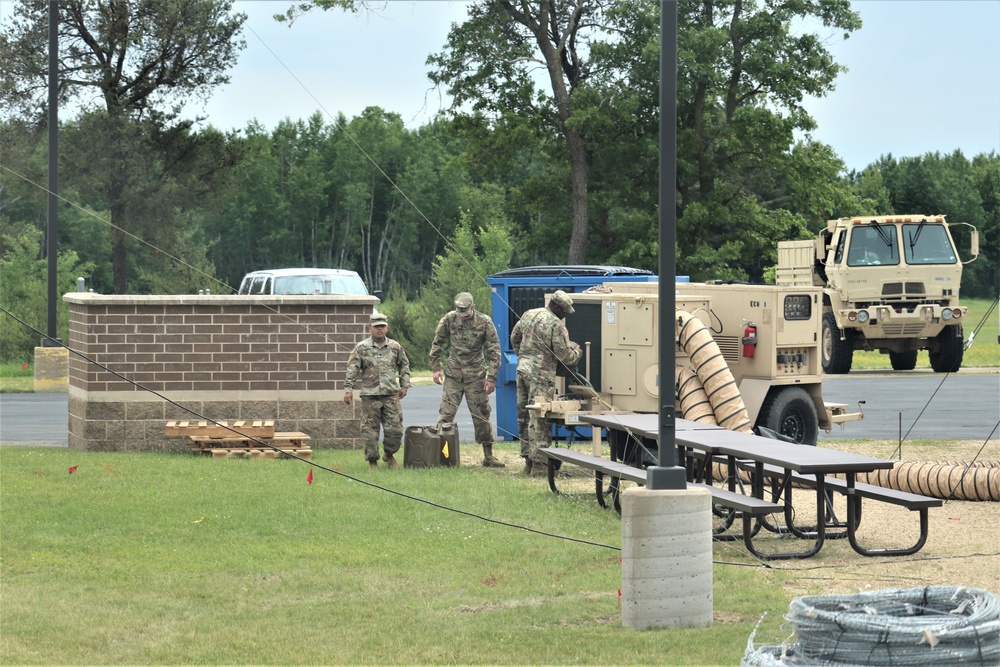 Training Operations at Fort McCoy -- June 2019