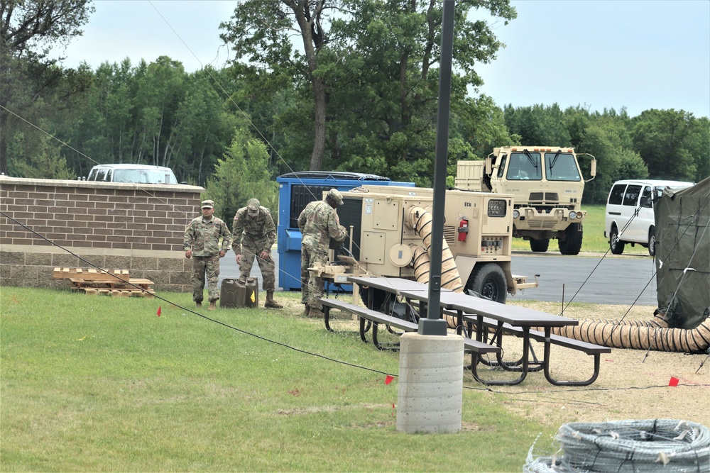 Training Operations at Fort McCoy -- June 2019