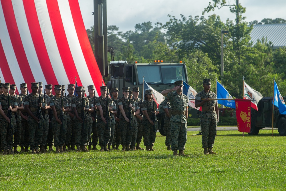 Combat Logistics Battalion 2 change of command