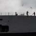 USS Mount Whitney Arrives At Naval Base Kiel-Tirpitzhafen