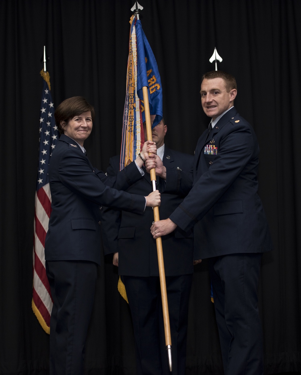 422nd Security Forces Squadron Change of Command