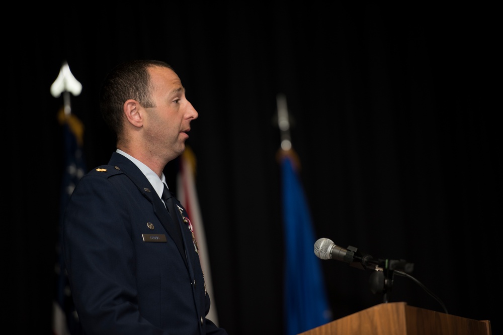 422nd Security Forces Squadron Change of Command