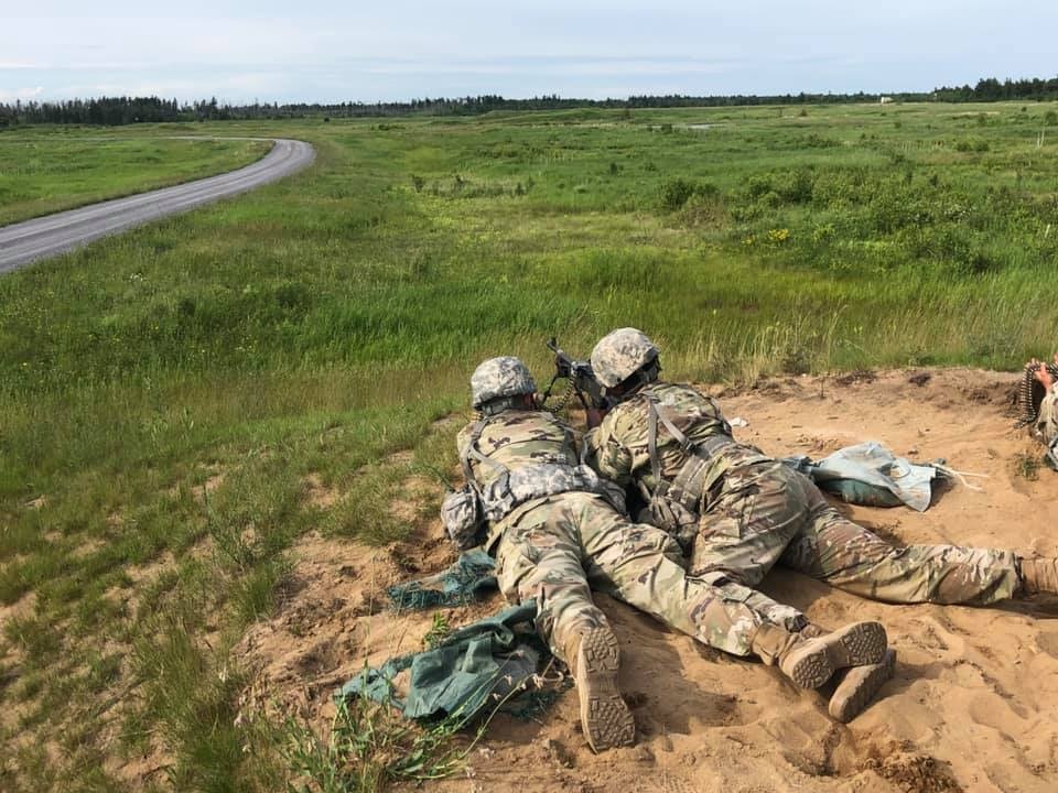 New York Army National Guard Soldiers conduct crew-served weapons qualification