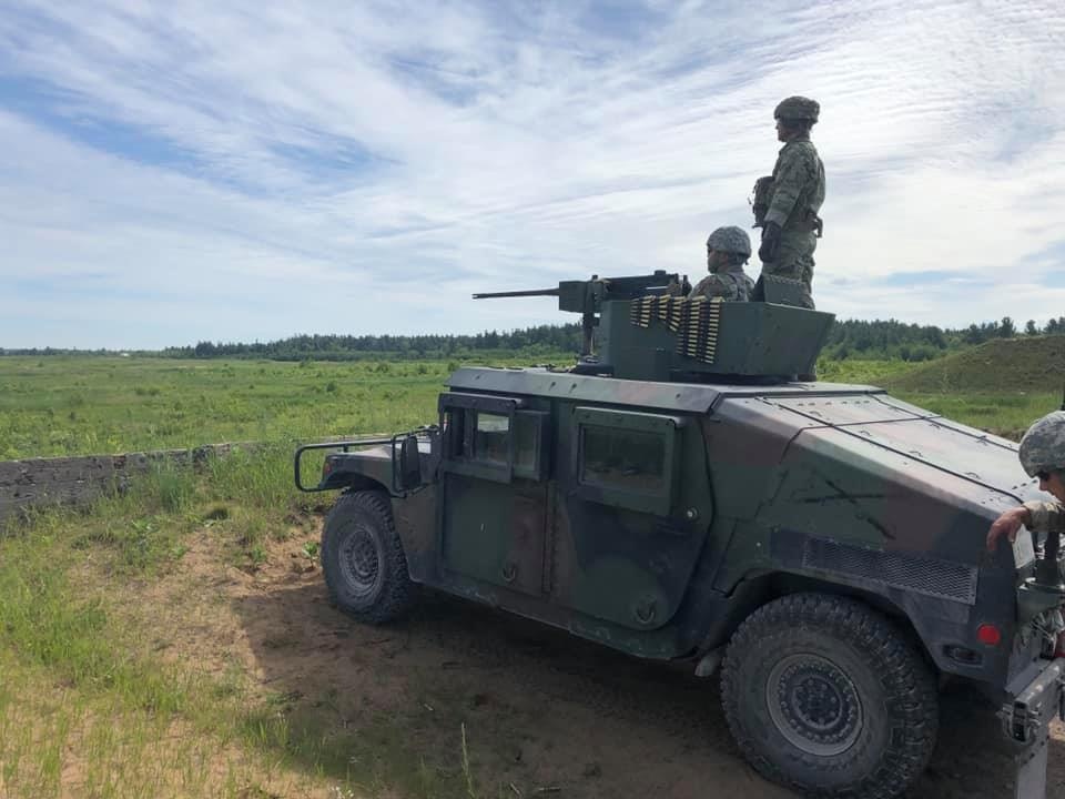 New York Army National Guard Soldiers conduct crew-served weapons qualification