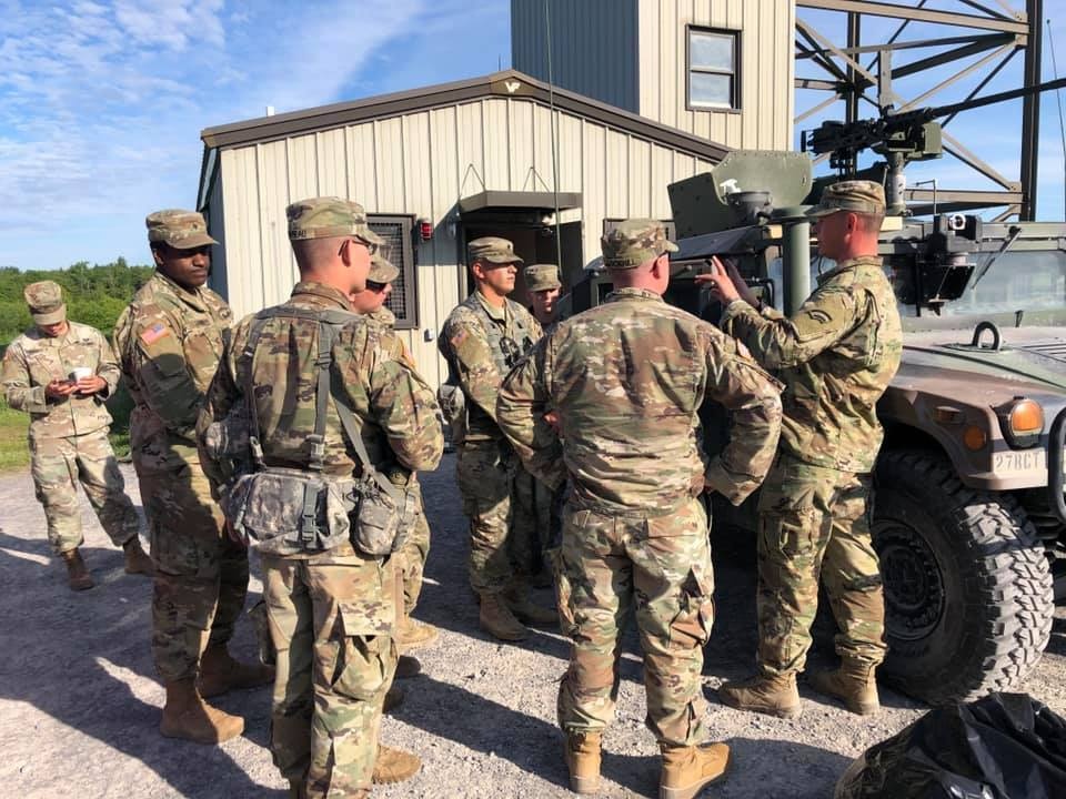 New York Army National Guard Soldiers conduct crew-served weapons qualification