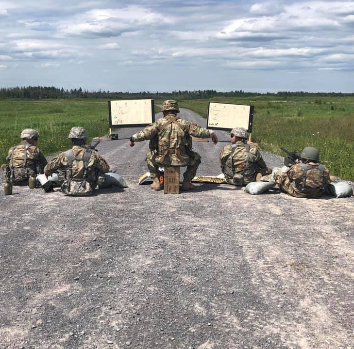 New York Army National Guard Soldiers conduct crew-served weapons qualification