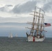 USCGC Eagle at Tall Ships Festival in the Netherlands