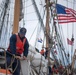 USCGC Eagle at Tall Ships Festival in the Netherlands