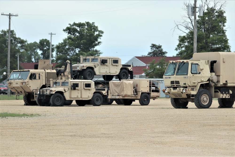 Training Operations at Fort McCoy -- June 2019