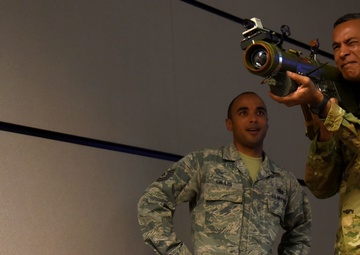 AMC command chief visits the U.S. Air Force Expeditionary Center