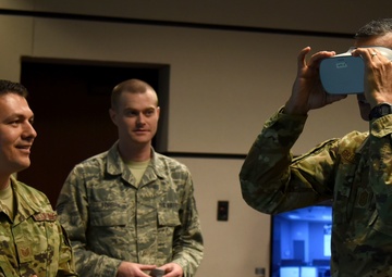 AMC command chief visits the U.S. Air Force Expeditionary Center