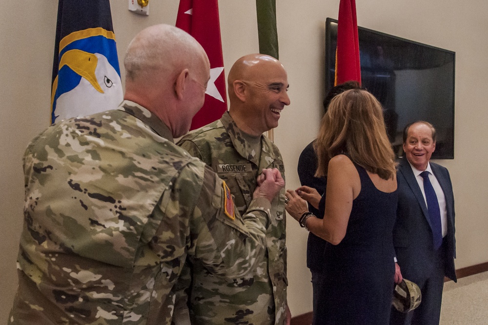 Rosende earns second star as Army Reserve Staff, Chief of Staff