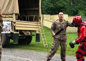 AMC command chief visits the U.S. Air Force Expeditionary Center