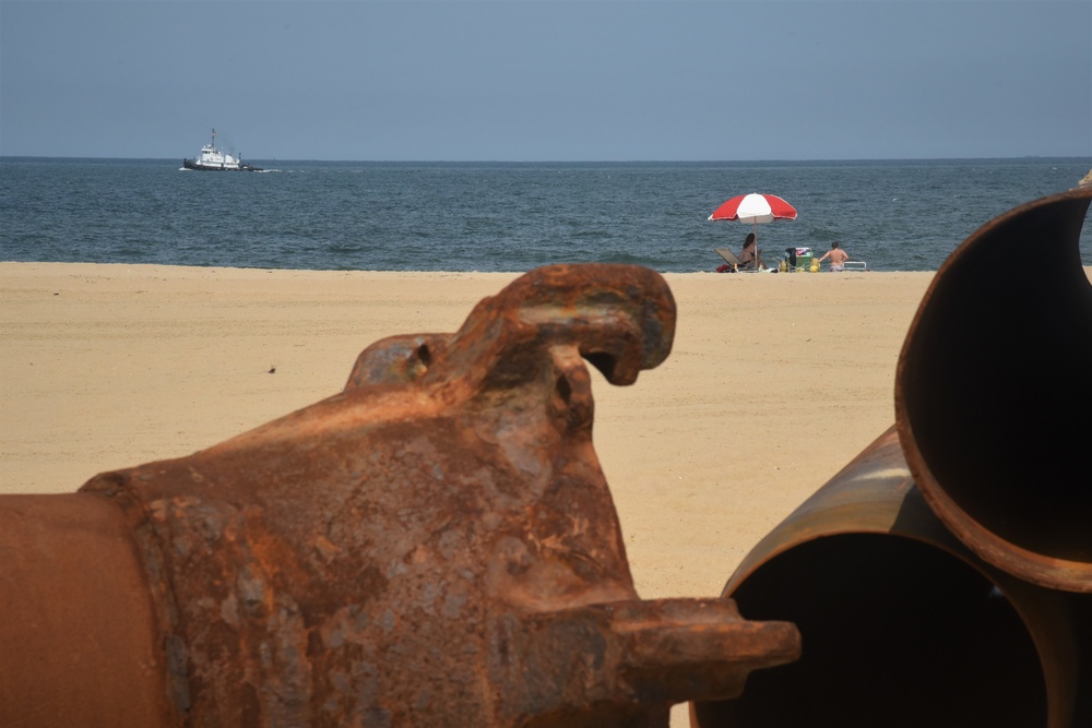 Norfolk District, city of Virginia Beach assist in dredge prep