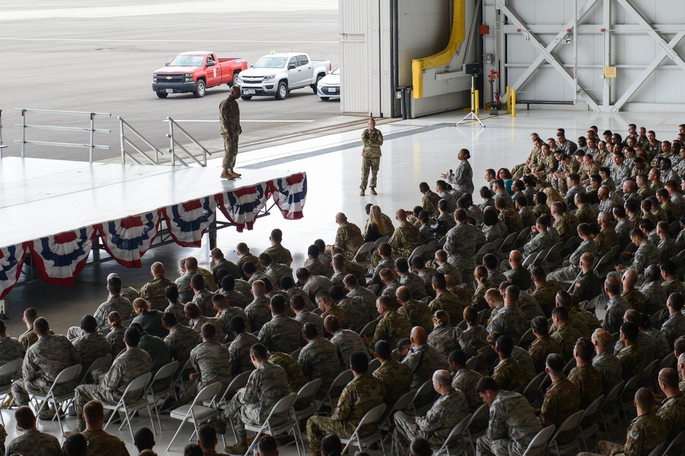 CMSAF Wright visits McChord Field