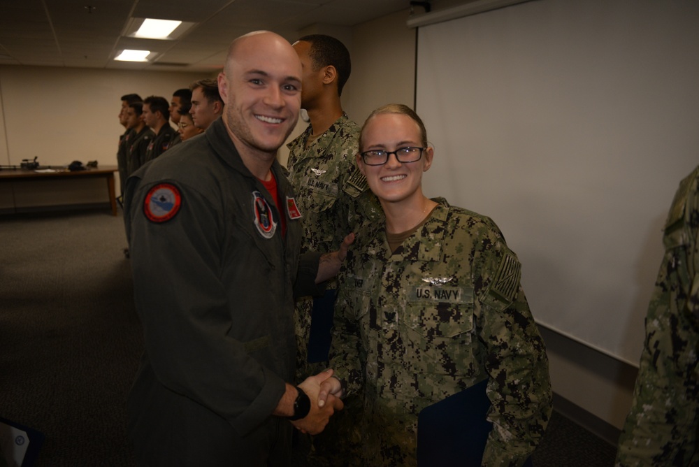 Awards Quarters for deserving Sailors