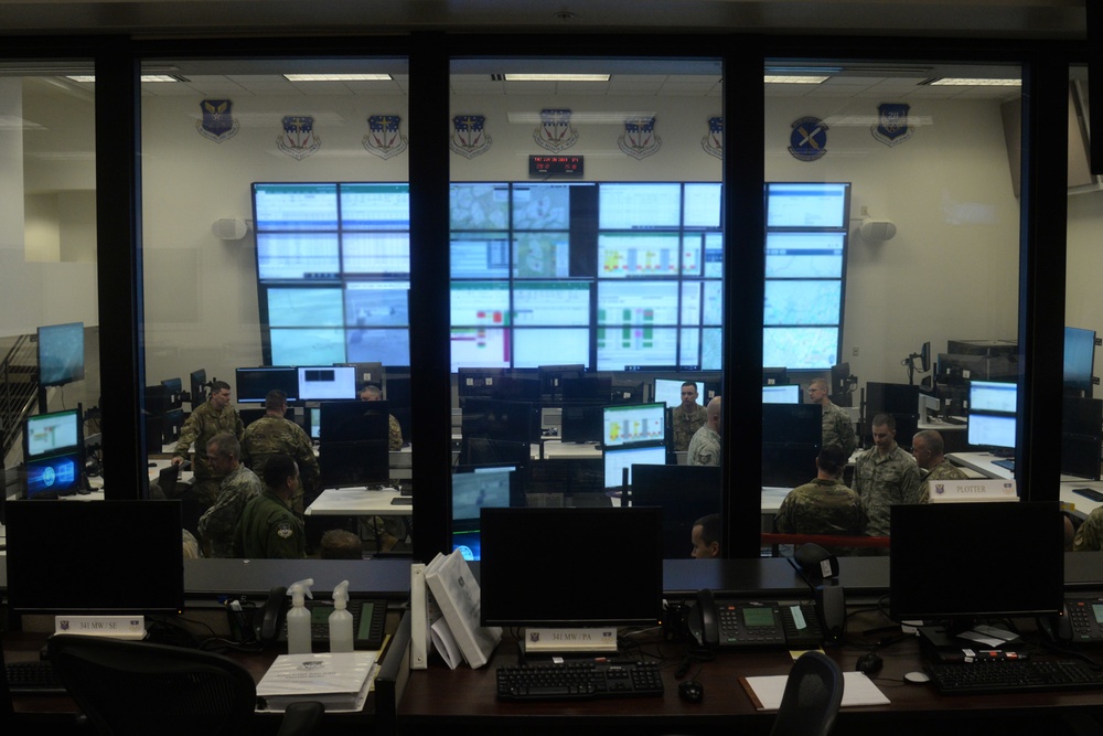 341st Missile Wing updates Wing Operations Center