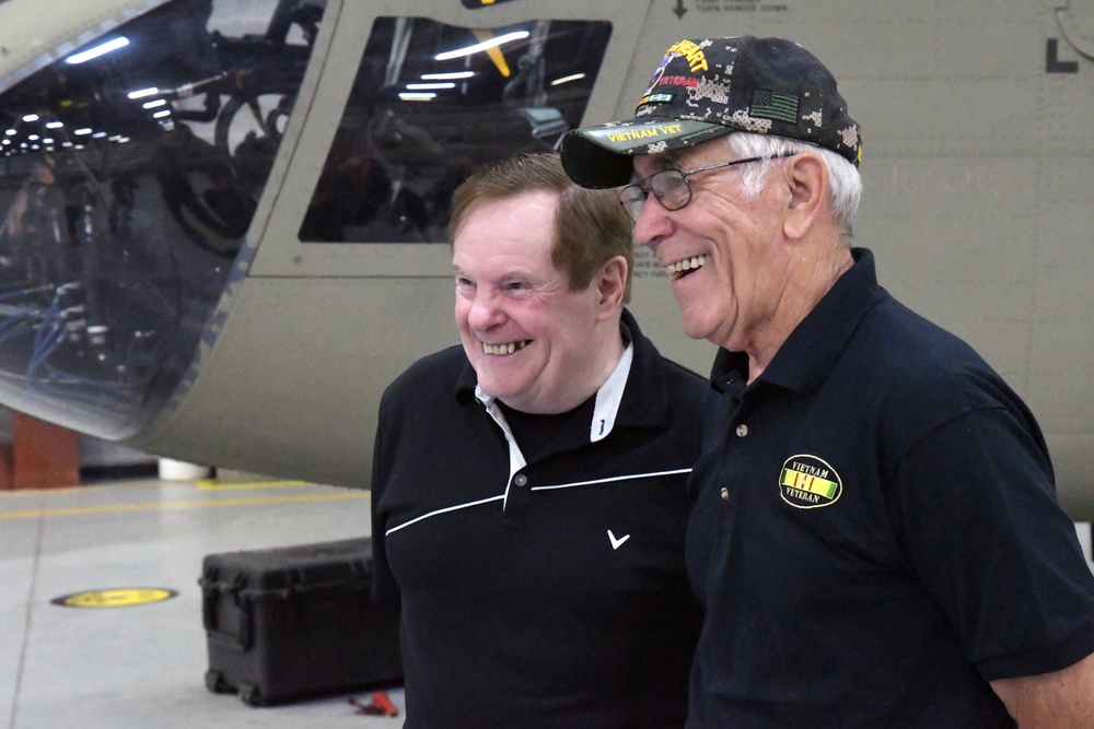 Reunited Vietnam War veterans share their experiences with Fort Drum Soldiers